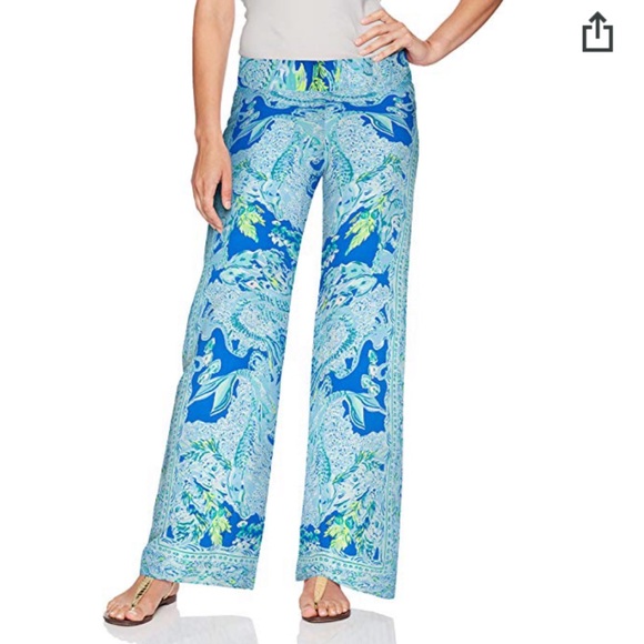 Lilly Pulitzer Pants - NEW Lilly Pulitzer Bal Harbour Palazzo